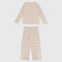 Pyjamas côtelé fille, rose Pyjamas côtelé fille, rose