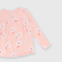 Pijama de tejido tipo Jersey de niña, rosa Pijama de tejido tipo Jersey de niña, rosa