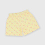 Girl's Jersey pyjamas, yellow Girl's Jersey pyjamas, yellow