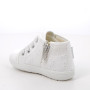 Chaussure pour fille blanc avec zip Chaussure pour fille blanc avec zip