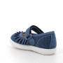 Ballerine da bambina blu con strap Ballerine da bambina blu con strap