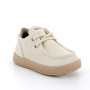 Zapato para niño beige con cordones Zapato para niño beige con cordones