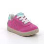 Scarpe da bambina fuxia con zip Scarpe da bambina fuxia con zip