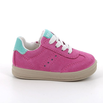 Zapato para niña fucsia con cremallera Zapato para niña fucsia con cremallera