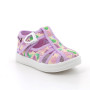 Sandals for girls purple and beige with buckle Sandals for girls purple and beige with buckle