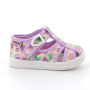 Sandals for girls purple and beige with buckle Sandals for girls purple and beige with buckle