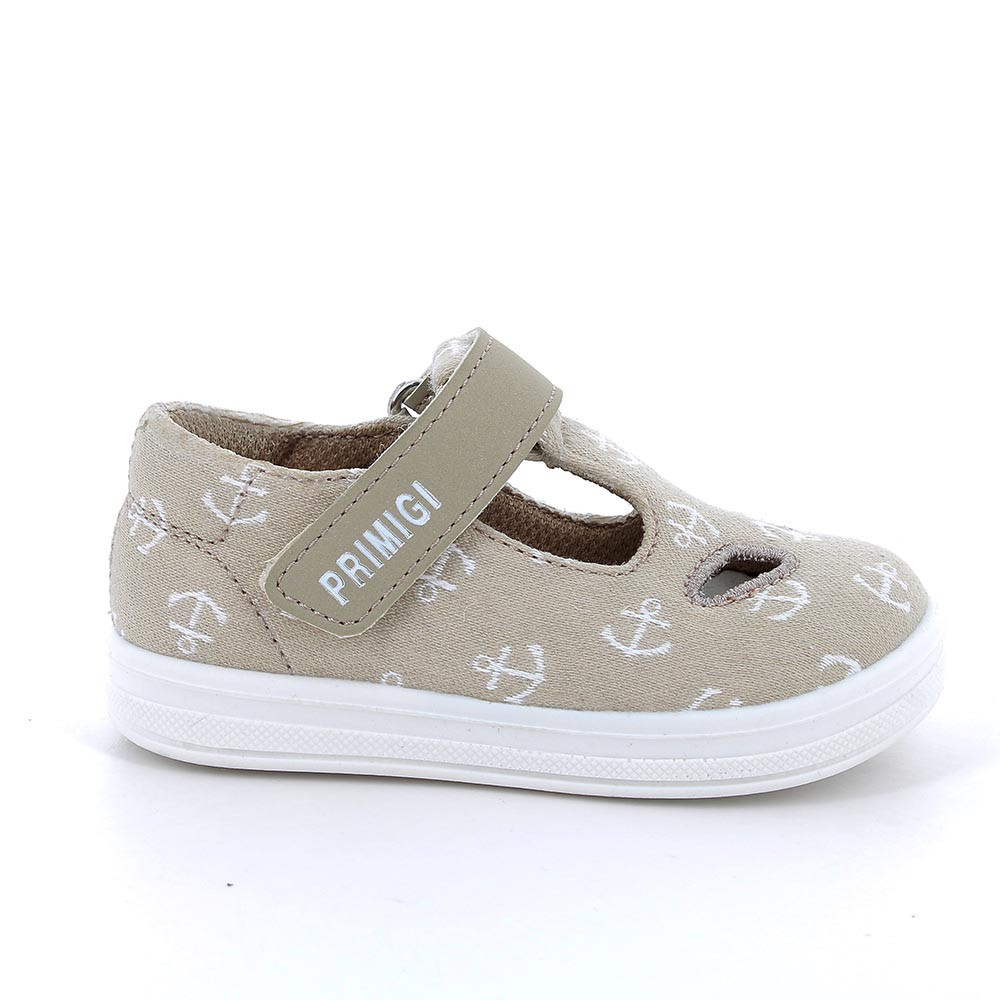 Primigi Scarpe da bambino beige con strap, Taglia 19