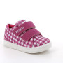 Zapato para niña fucsia y blanco con velcro Zapato para niña fucsia y blanco con velcro
