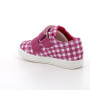 Zapato para niña fucsia y blanco con velcro Zapato para niña fucsia y blanco con velcro