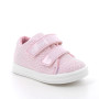 Zapato para niña rosa con velcro Zapato para niña rosa con velcro