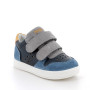 Deportivo para niño azul y gris con velcro Deportivo para niño azul y gris con velcro