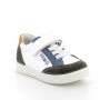 Sneakers for boys green and white with velcro Sneakers for boys green and white with velcro