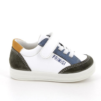 Sneakers for boys green and white with velcro Sneakers for boys green and white with velcro