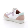 Deportivo para niña rosa y blanco con velcro Deportivo para niña rosa y blanco con velcro
