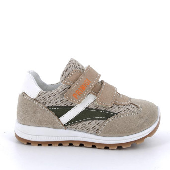 Sneakers for boys beige with velcro Sneakers for boys beige with velcro