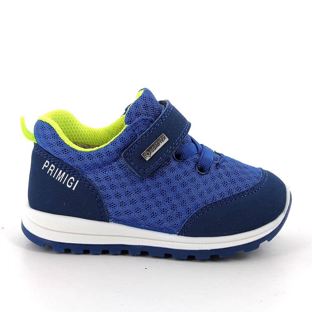Zapato deportivo con gore-tex para niño azul con velcro