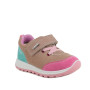 Gore-tex sneakers for girls beige and fuchsia with velcro Gore-tex sneakers for girls beige and fuchsia with velcro