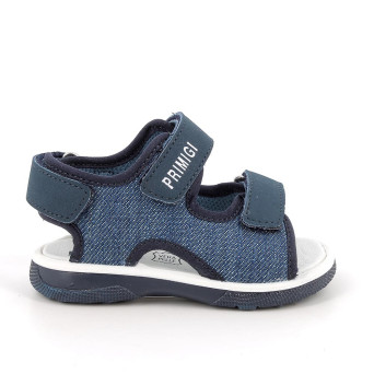 Sandalia para niño azul con velcro Sandalia para niño azul con velcro