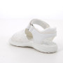 Sandale pour fille blanc avec velcro Sandale pour fille blanc avec velcro