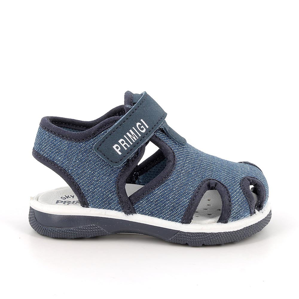 Sandals for boys blue with velcro