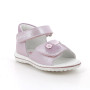 Sandalia para niña rosa con velcro Sandalia para niña rosa con velcro