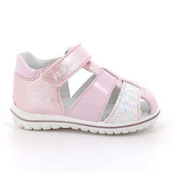 Sandale pour fille rose avec velcro Sandale pour fille rose avec velcro