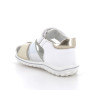 Sandals for girls white and silver with velcro Sandals for girls white and silver with velcro