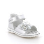Sandale pour fille argent avec velcro Sandale pour fille argent avec velcro