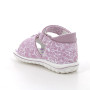 Sandale pour fille violet avec velcro Sandale pour fille violet avec velcro