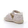 Sandale pour fille beige avec velcro Sandale pour fille beige avec velcro