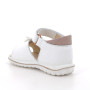 Sandale pour fille blanc avec velcro Sandale pour fille blanc avec velcro