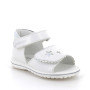 Sandali da bambina bianco con strap Sandali da bambina bianco con strap