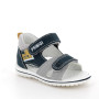 Sandalia para niño azul y gris con velcro Sandalia para niño azul y gris con velcro