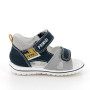 Sandalia para niño azul y gris con velcro Sandalia para niño azul y gris con velcro