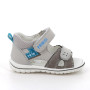 Sandalia para niño gris con velcro Sandalia para niño gris con velcro