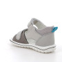 Sandalia para niño gris con velcro Sandalia para niño gris con velcro