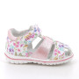 Sandals for girls white and pink with velcro Sandals for girls white and pink with velcro
