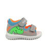 Sandals for boys grey and sky blue with velcro Sandals for boys grey and sky blue with velcro