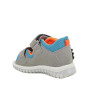 Sandals for boys grey and sky blue with velcro Sandals for boys grey and sky blue with velcro