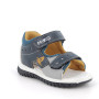 Sandali da bambino blu e grigio con strap Sandali da bambino blu e grigio con strap