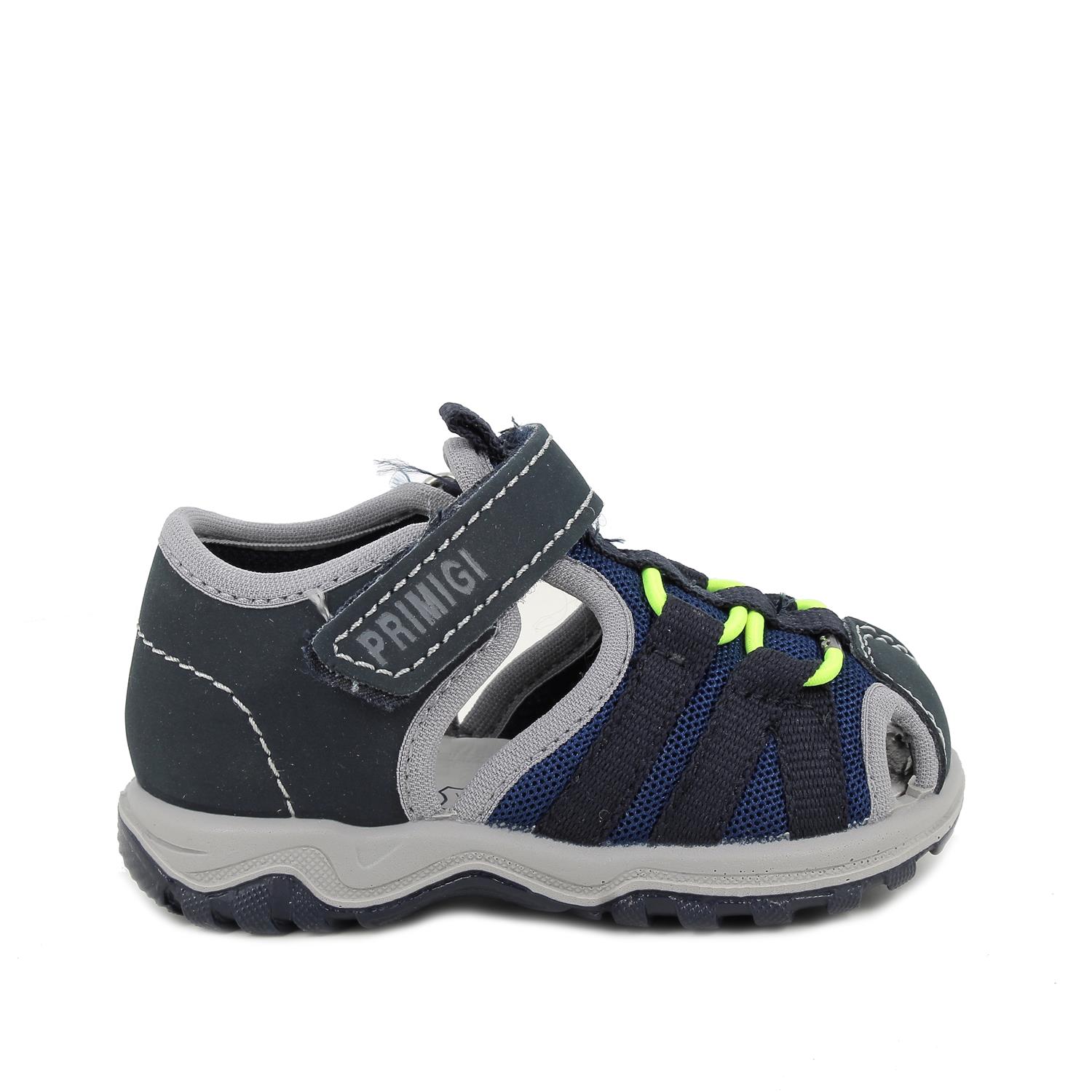 Sandale pour garçon bleu avec velcro