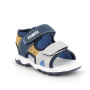 Sandals for boys blue and yellow with velcro Sandals for boys blue and yellow with velcro