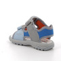 Sandals for boys grey and sky blue with velcro Sandals for boys grey and sky blue with velcro