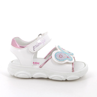 Sandals for girls white with velcro Sandals for girls white with velcro