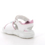 Sandali da bambina bianco con strap Sandali da bambina bianco con strap