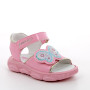 Sandals for girls pink with velcro Sandals for girls pink with velcro