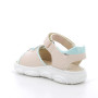 Sandalia para niña beige con velcro Sandalia para niña beige con velcro