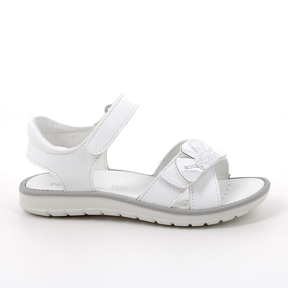 Sandale pour fille blanc avec velcro