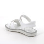 MÄDCHEN SANDALE WEISS MIT VELCRO MÄDCHEN SANDALE WEISS MIT VELCRO