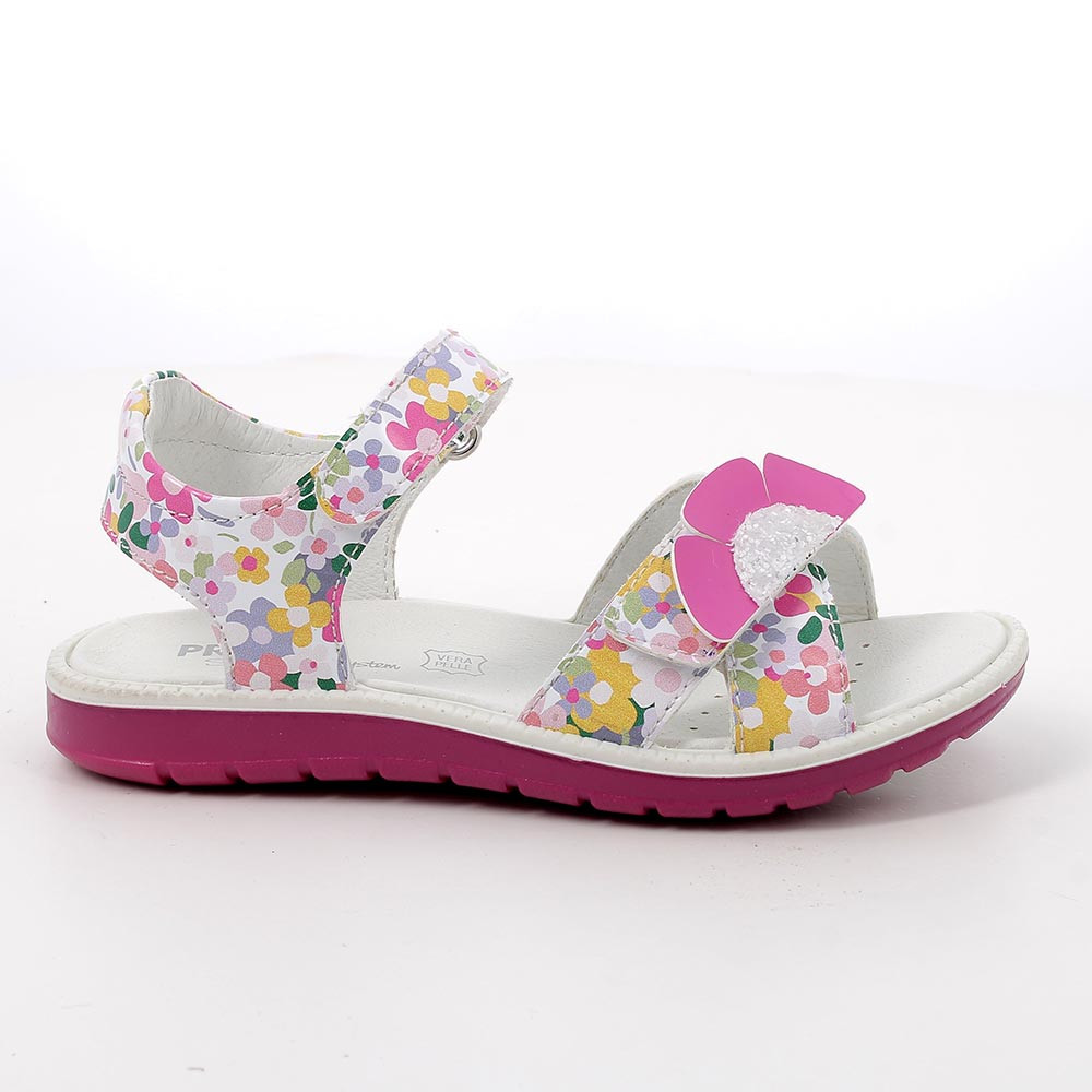 Sandale pour fille blanc avec velcro